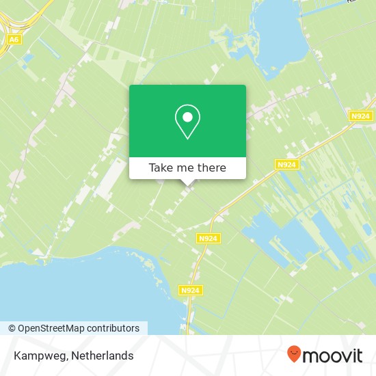 Kampweg map