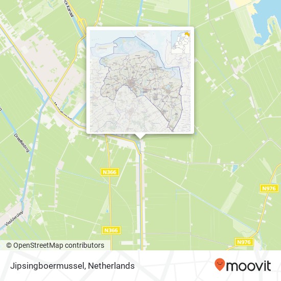 Jipsingboermussel map