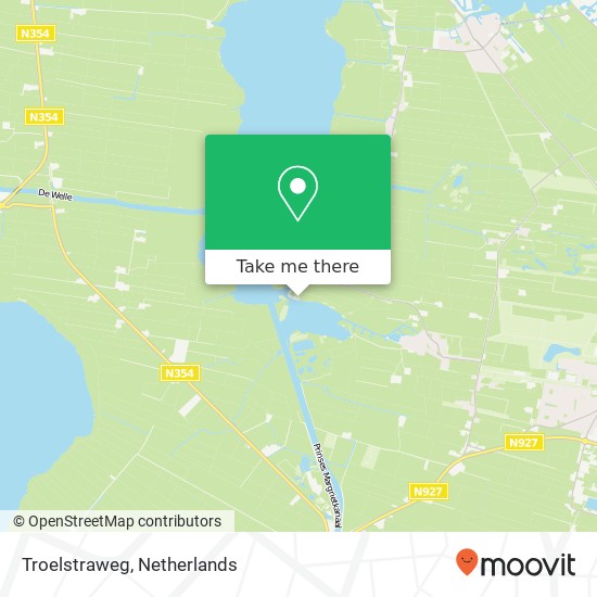 Troelstraweg map