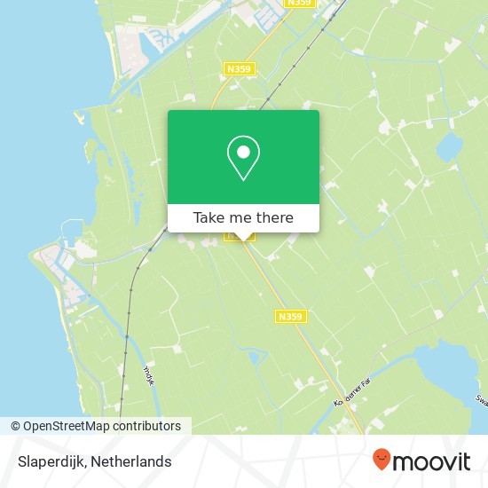 Slaperdijk map