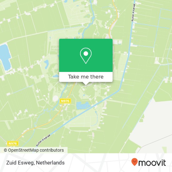 Zuid Esweg map