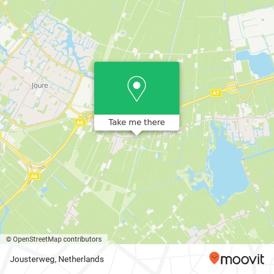 Jousterweg map