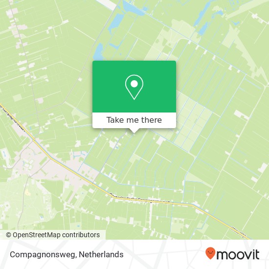 Compagnonsweg map