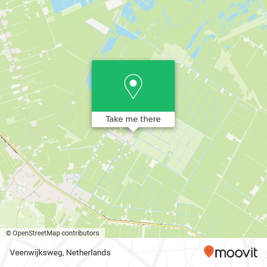 Veenwijksweg map