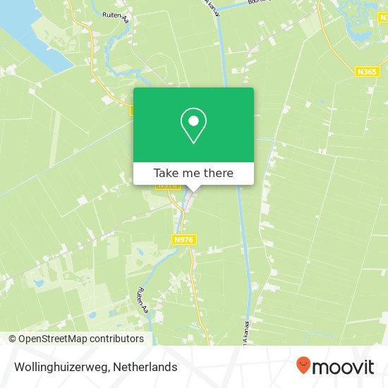 Wollinghuizerweg map