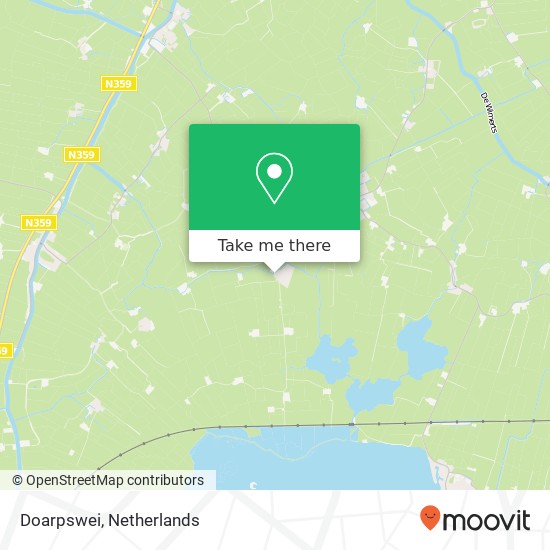 Doarpswei map