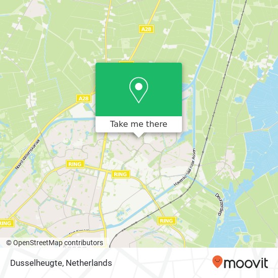 Dusselheugte map