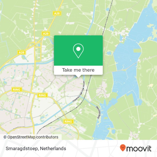 Smaragdstoep map