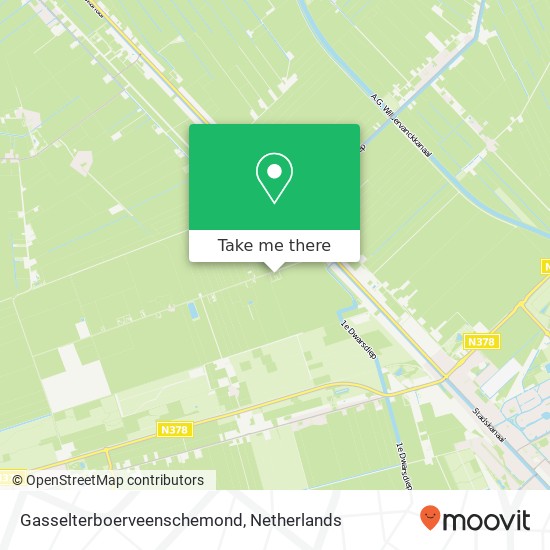 Gasselterboerveenschemond map