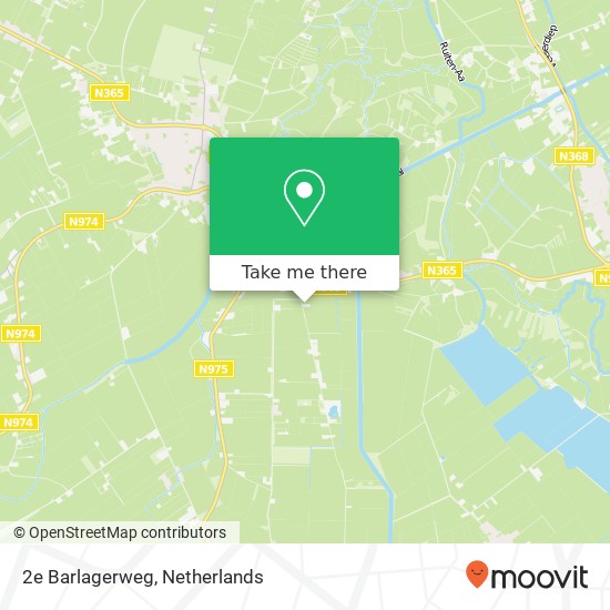 2e Barlagerweg map