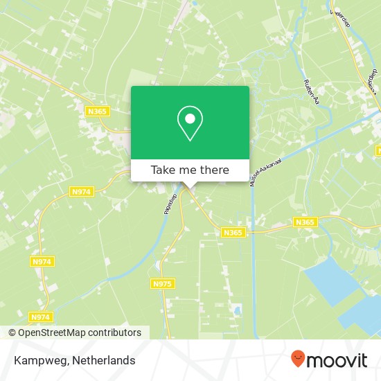 Kampweg Karte