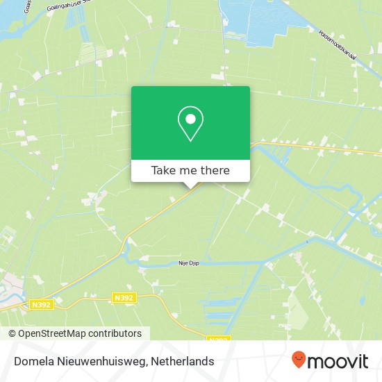 Domela Nieuwenhuisweg map