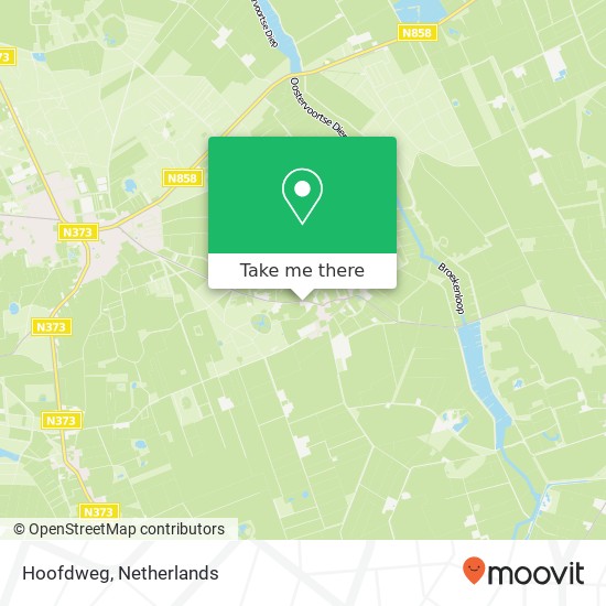 Hoofdweg map