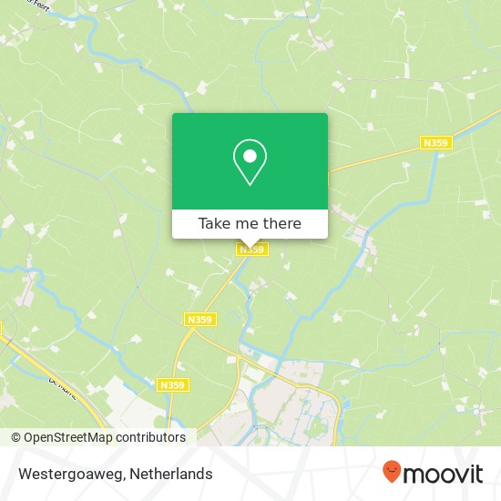 Westergoaweg map