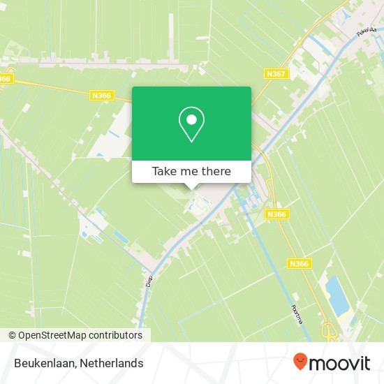 Beukenlaan map