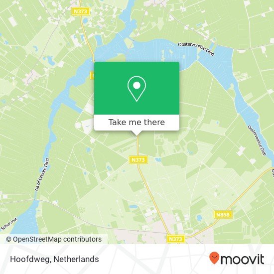 Hoofdweg map