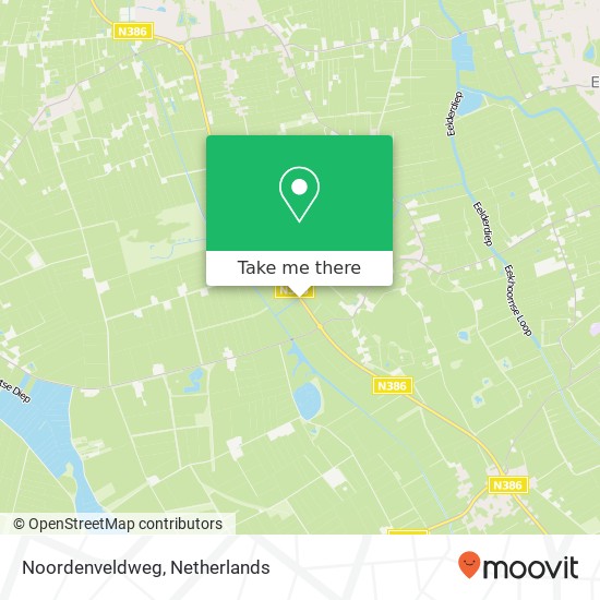 Noordenveldweg map