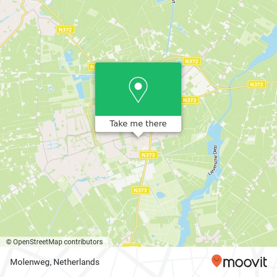 Molenweg map