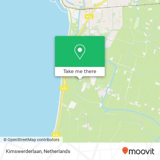 Kimswerderlaan map