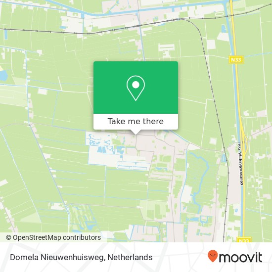 Domela Nieuwenhuisweg map