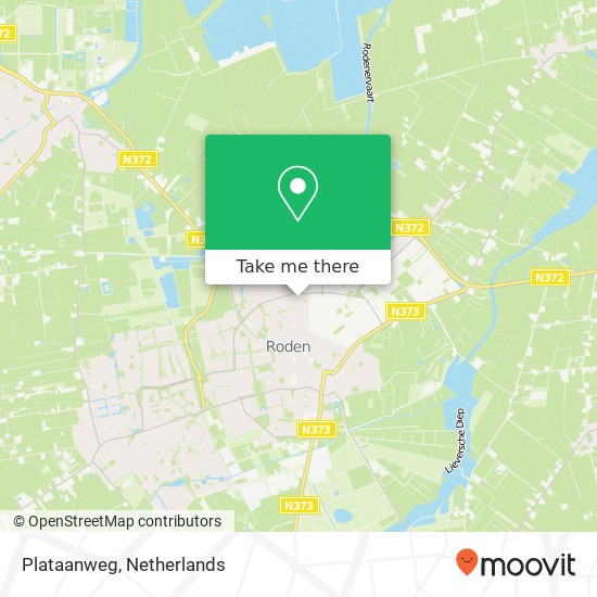 Plataanweg map