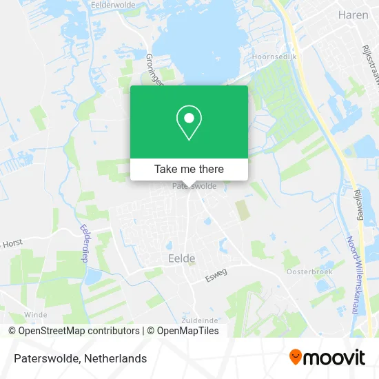 Paterswolde Karte