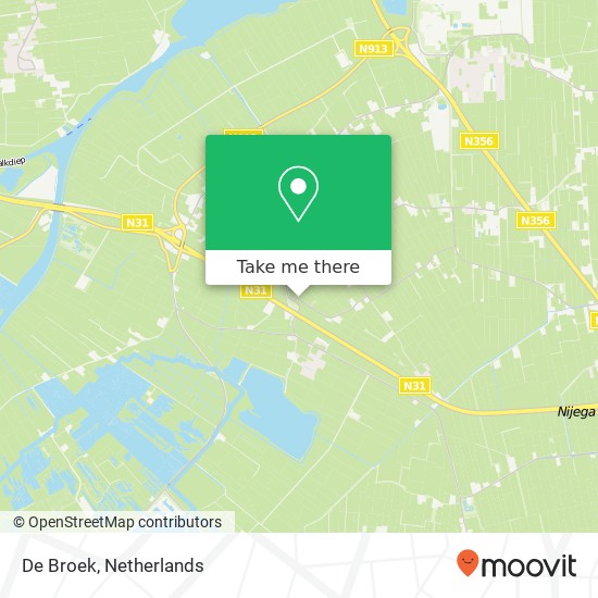 De Broek map