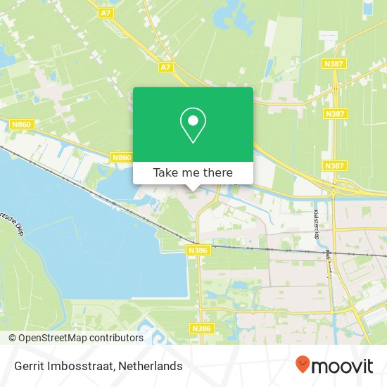 Gerrit Imbosstraat Karte