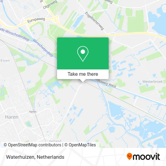 Waterhuizen map