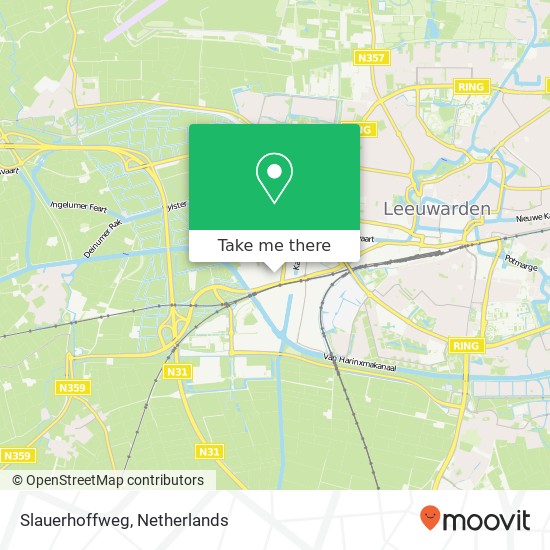 Slauerhoffweg Karte