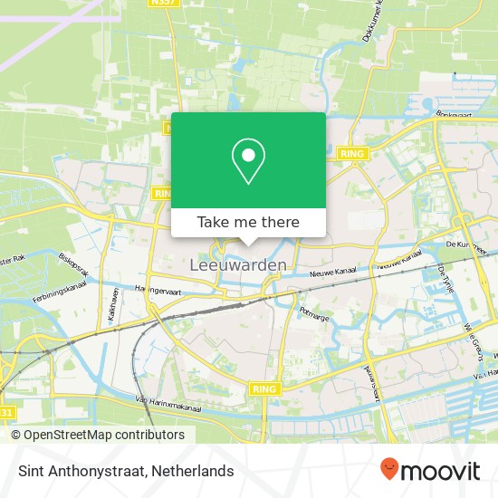 Sint Anthonystraat map