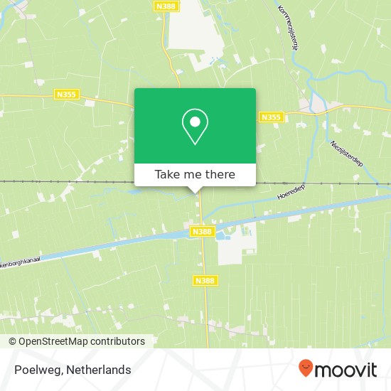 Poelweg map