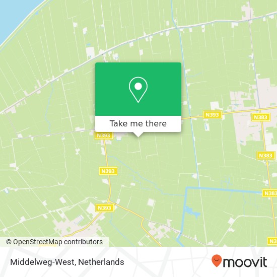 Middelweg-West map