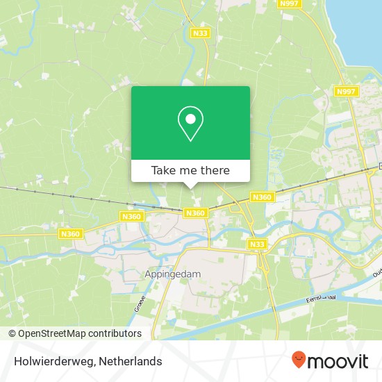 Holwierderweg map