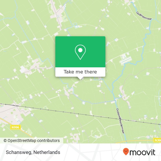 Schansweg map