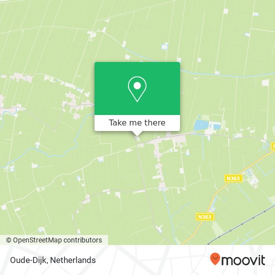 Oude-Dijk map