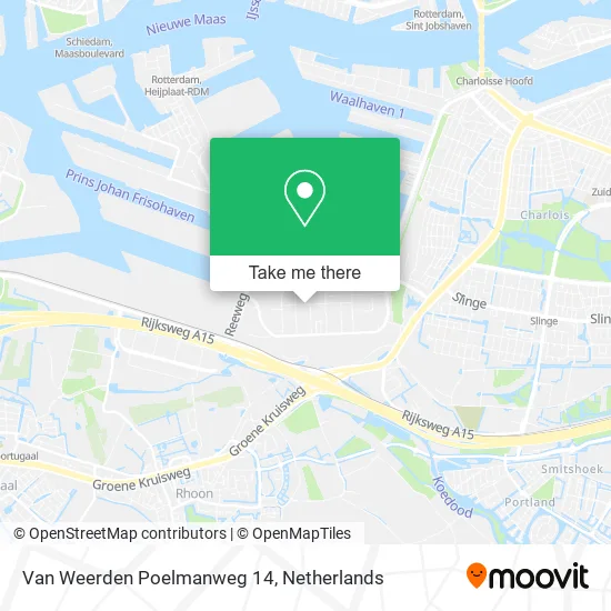 Van Weerden Poelmanweg 14 map