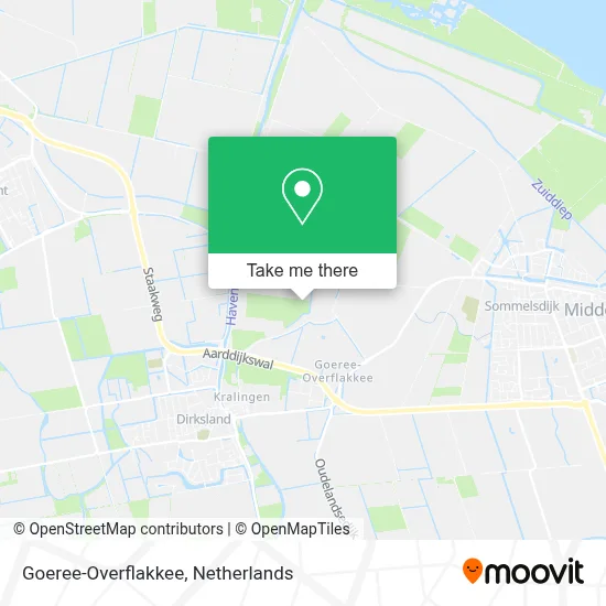 Goeree-Overflakkee map