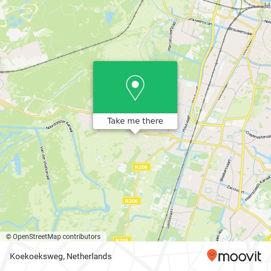 Koekoeksweg map