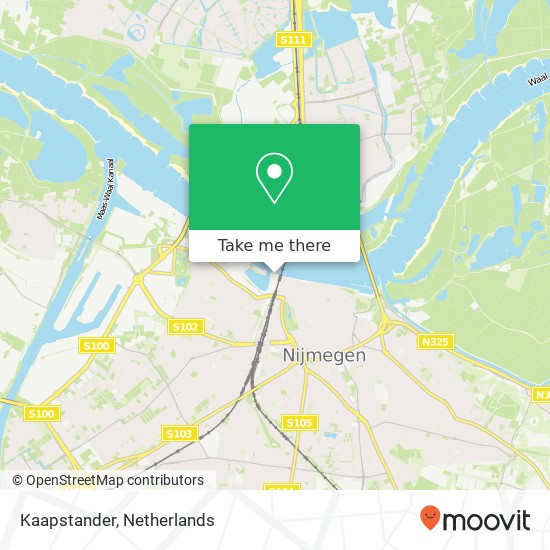 Kaapstander map