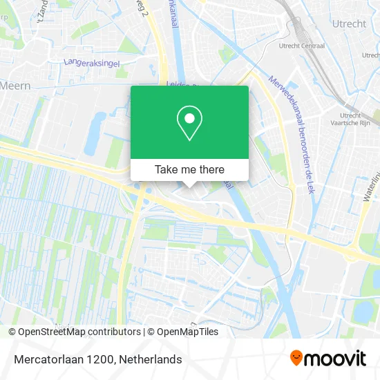 Mercatorlaan 1200 map