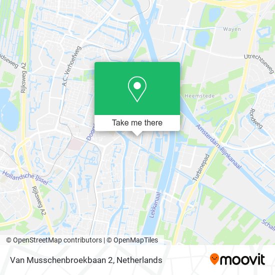 Van Musschenbroekbaan 2 map