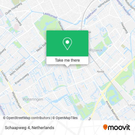 Schaapweg 4 map