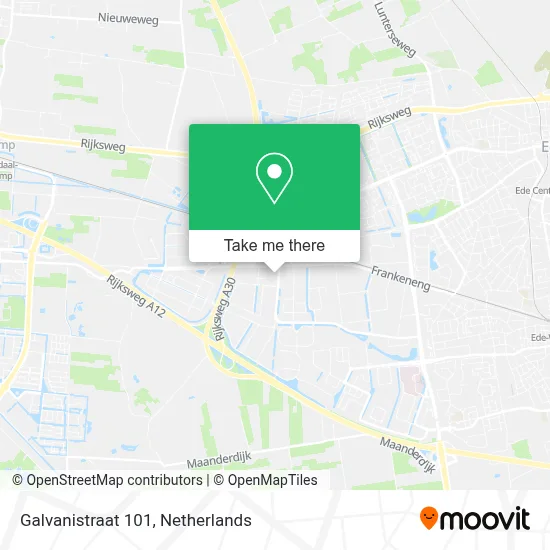Galvanistraat 101 map