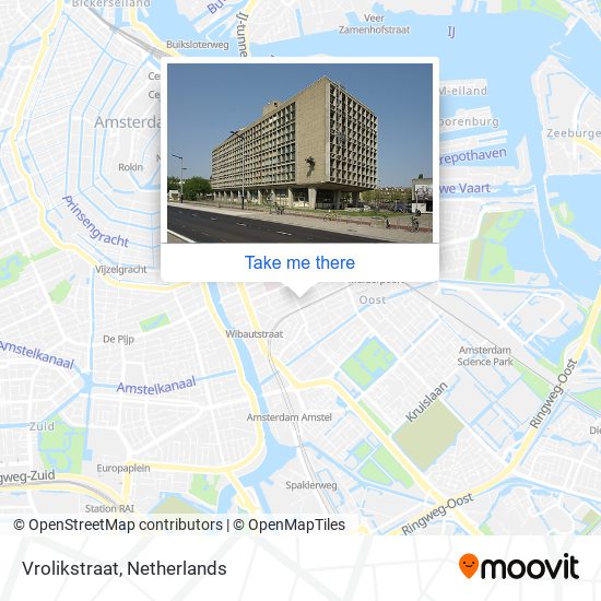 Vrolikstraat map