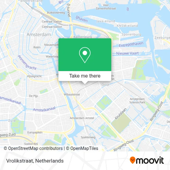 Vrolikstraat map