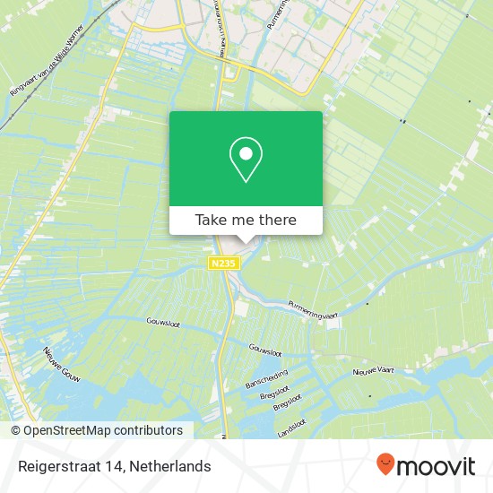 Reigerstraat 14 map