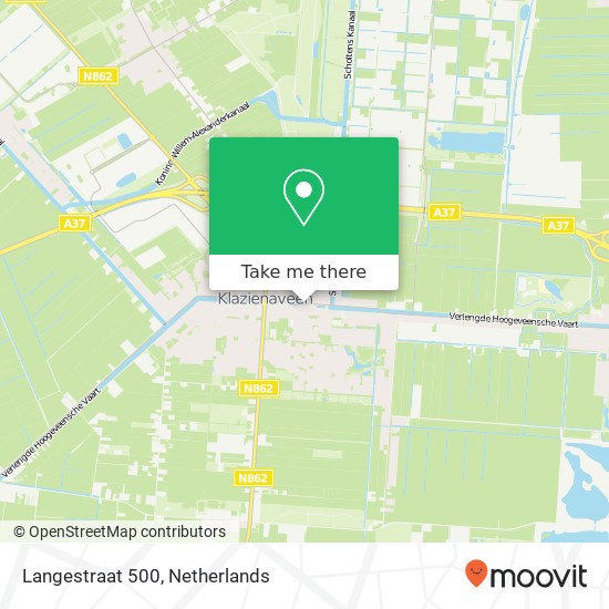 Langestraat 500 map