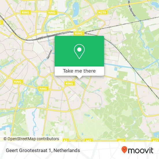 Geert Grootestraat 1 map