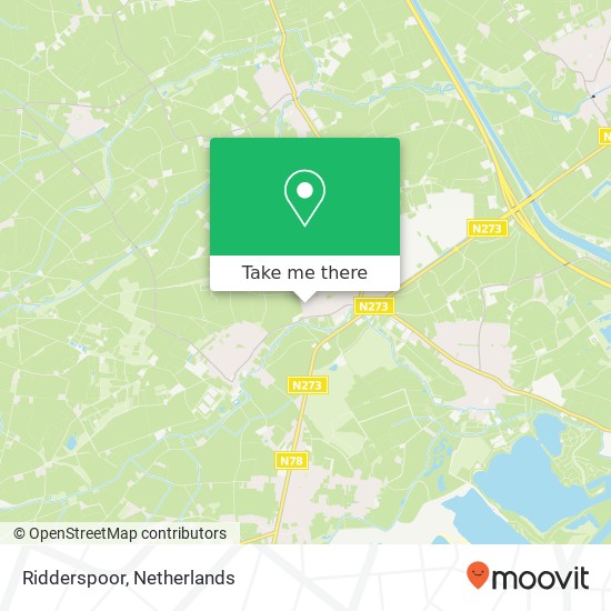 Ridderspoor map